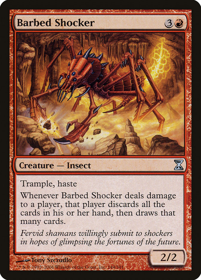 Barbed Shocker [Time Spiral] | Game Master's Emporium (The New GME)