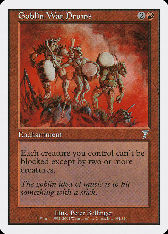 Goblin War Drums [Seventh Edition] | Game Master's Emporium (The New GME)