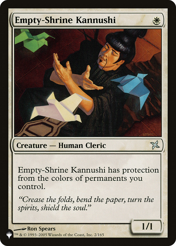 Empty-Shrine Kannushi [The List] | Game Master's Emporium (The New GME)