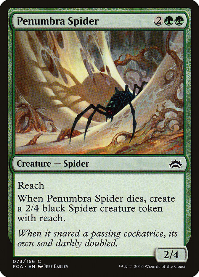 Penumbra Spider [Planechase Anthology] | Game Master's Emporium (The New GME)