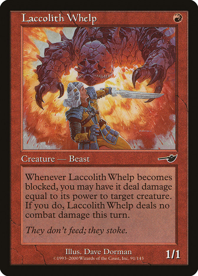 Laccolith Whelp [Nemesis] | Game Master's Emporium (The New GME)
