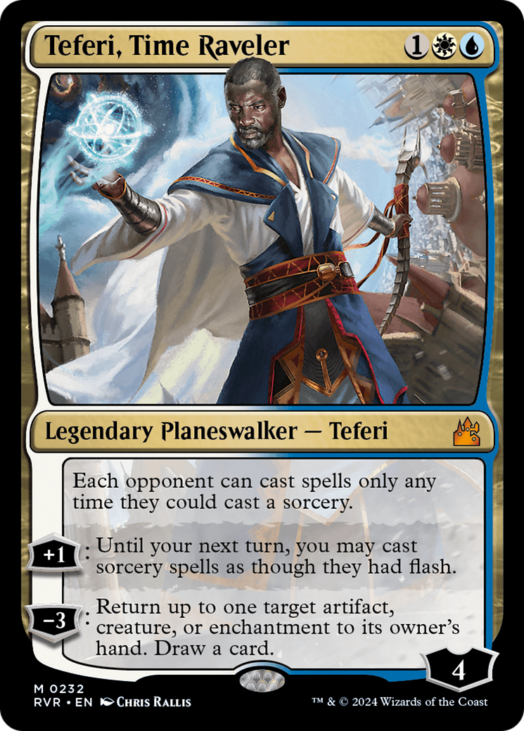 Teferi, Time Raveler [Ravnica Remastered] | Game Master's Emporium (The New GME)