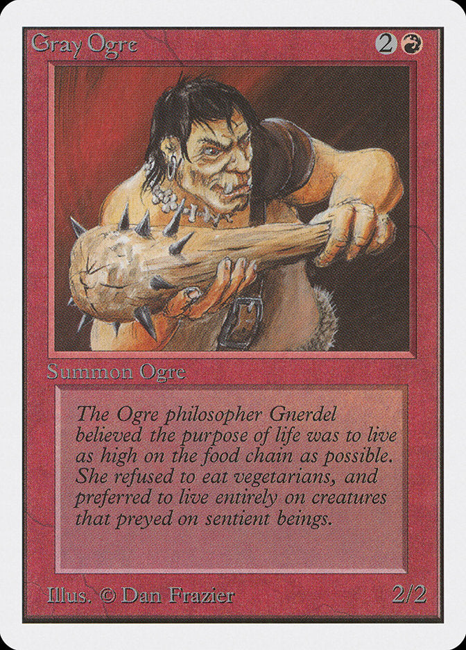 Gray Ogre [Unlimited Edition] | Game Master's Emporium (The New GME)