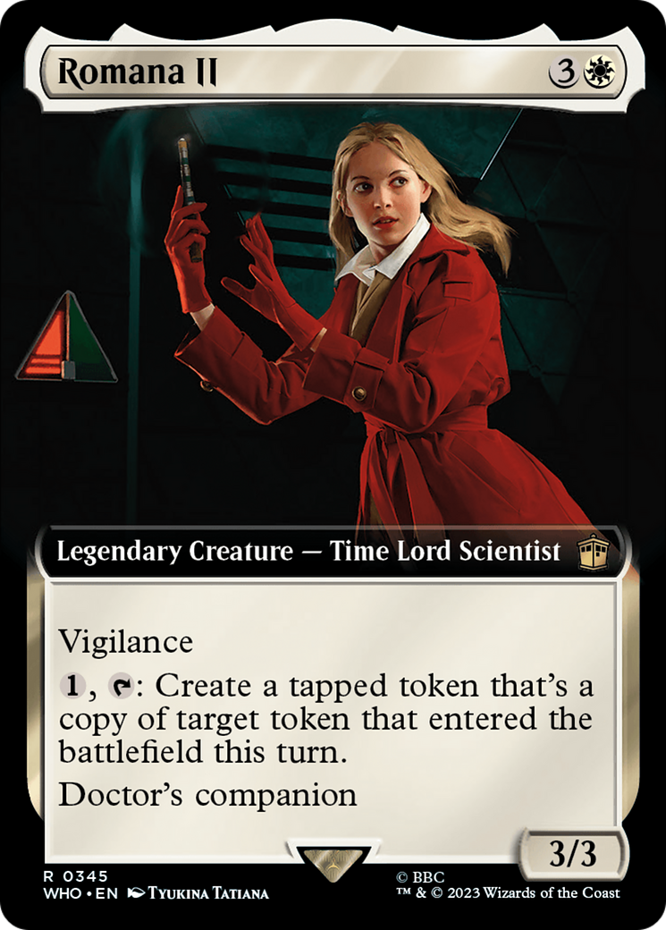 Romana II (Extended Art) [Doctor Who] | Game Master's Emporium (The New GME)