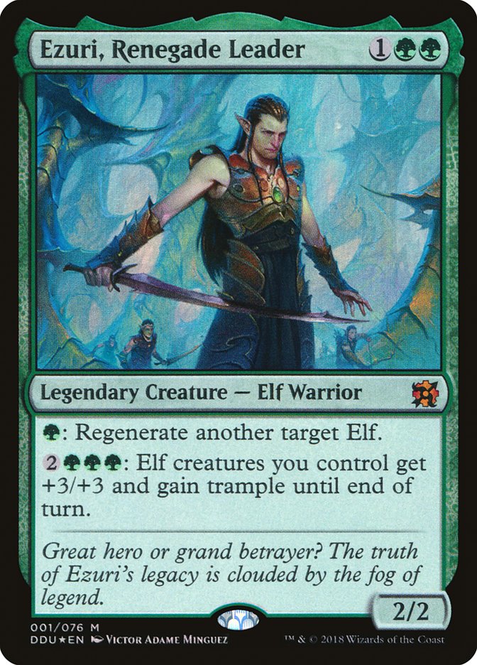 Ezuri, Renegade Leader [Duel Decks: Elves vs. Inventors] | Game Master's Emporium (The New GME)