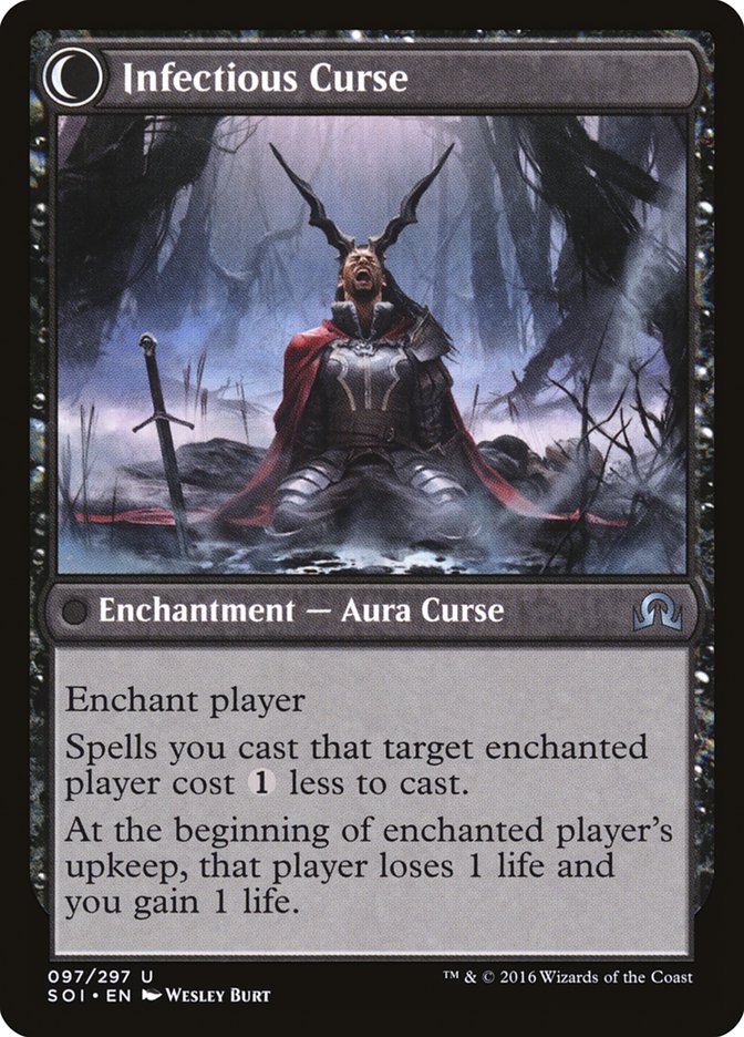Accursed Witch // Infectious Curse [Shadows over Innistrad] | Game Master's Emporium (The New GME)