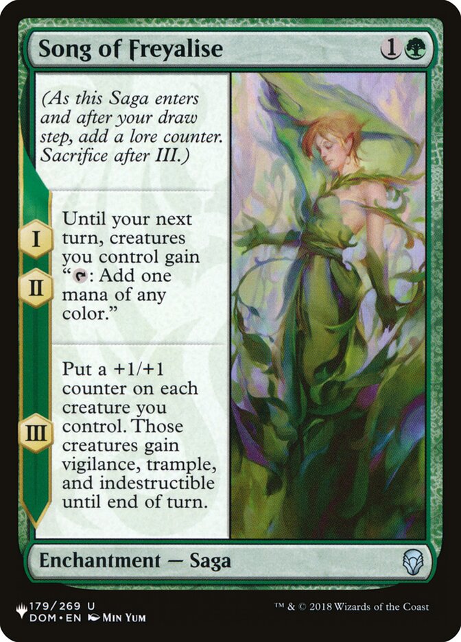 Song of Freyalise [The List] | Game Master's Emporium (The New GME)