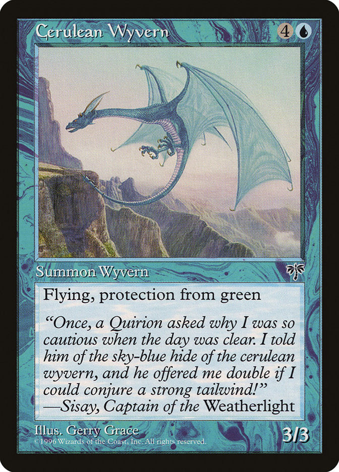 Cerulean Wyvern [Mirage] | Game Master's Emporium (The New GME)