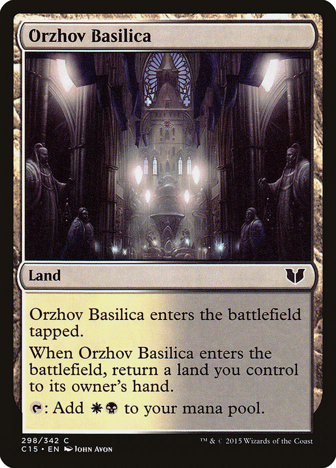 Orzhov Basilica [Commander 2015] | Game Master's Emporium (The New GME)