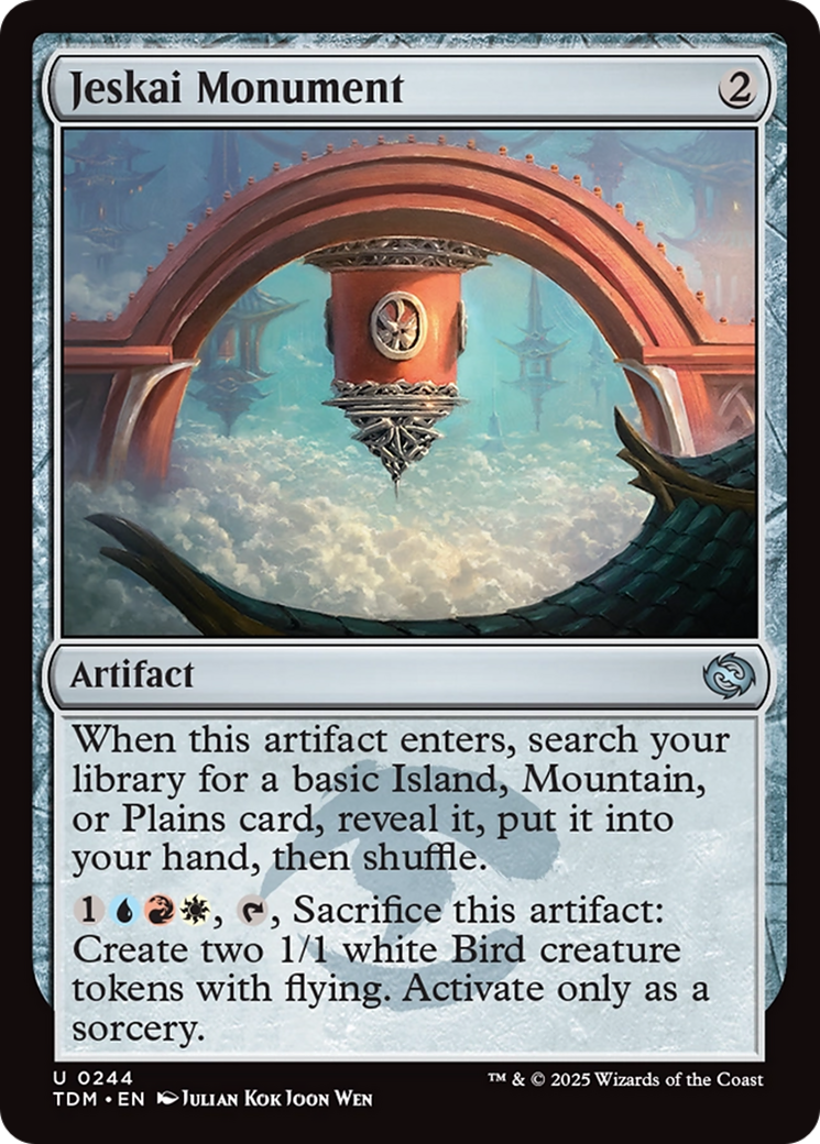 Jeskai Monument [Tarkir: Dragonstorm] | Game Master's Emporium (The New GME)