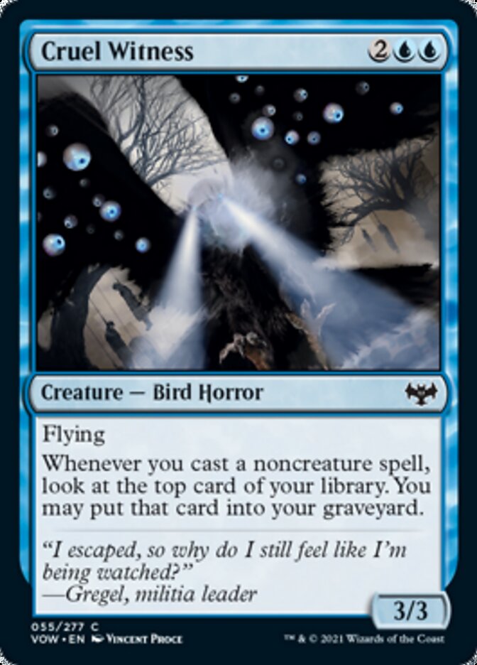 Cruel Witness [Innistrad: Crimson Vow] | Game Master's Emporium (The New GME)