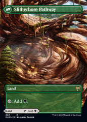 Darkbore Pathway // Slitherbore Pathway (Borderless Alternate Art) [Kaldheim] | Game Master's Emporium (The New GME)