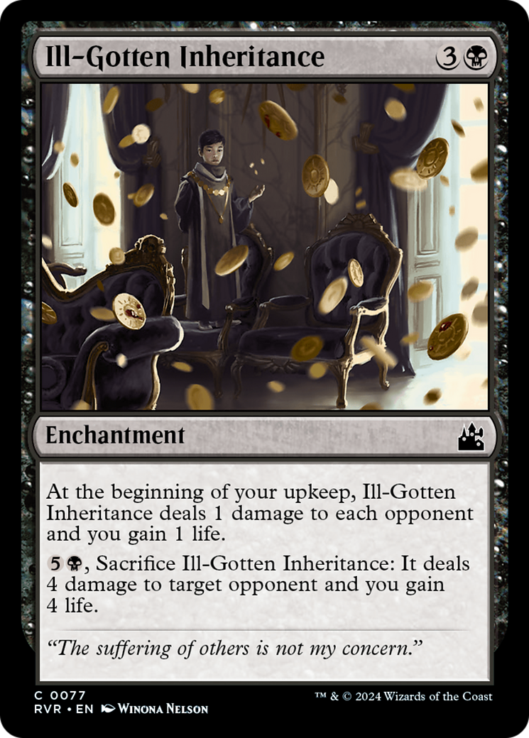 Ill-Gotten Inheritance [Ravnica Remastered] | Game Master's Emporium (The New GME)