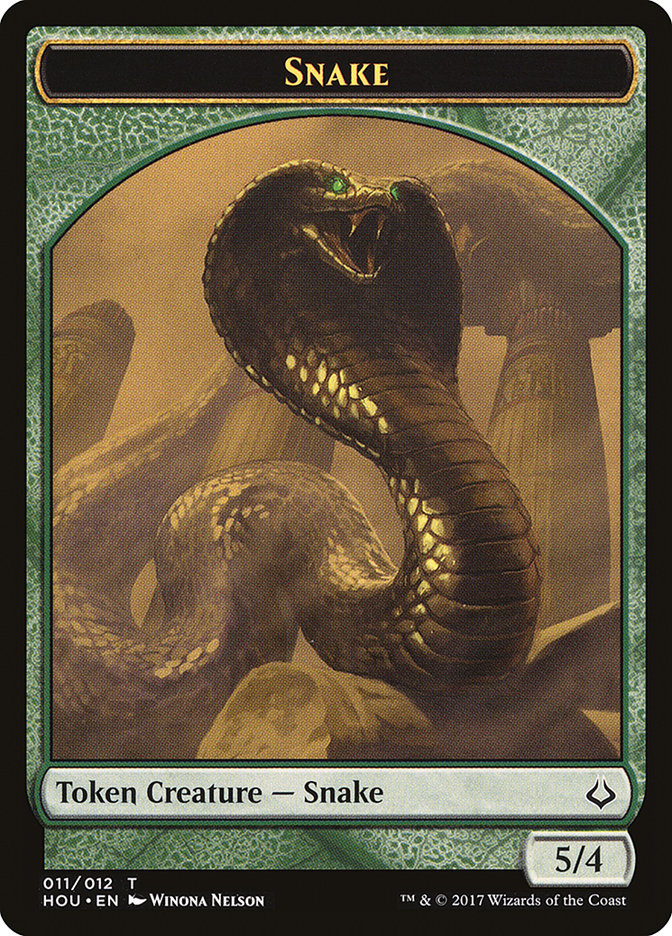 Snake Token [Hour of Devastation Tokens] | Game Master's Emporium (The New GME)