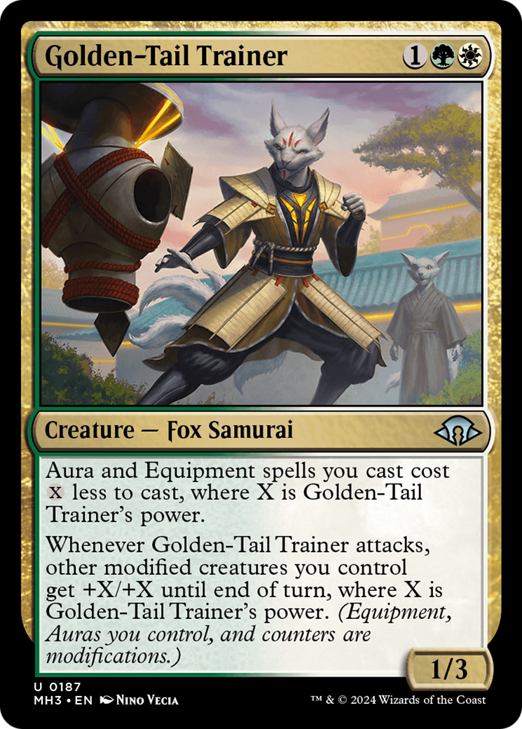 Golden-Tail Trainer [Modern Horizons 3] | Game Master's Emporium (The New GME)