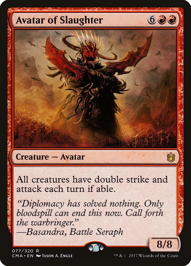 Avatar of Slaughter [Commander Anthology] | Game Master's Emporium (The New GME)