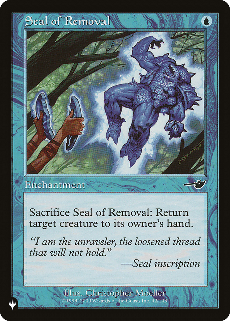 Seal of Removal [The List] | Game Master's Emporium (The New GME)