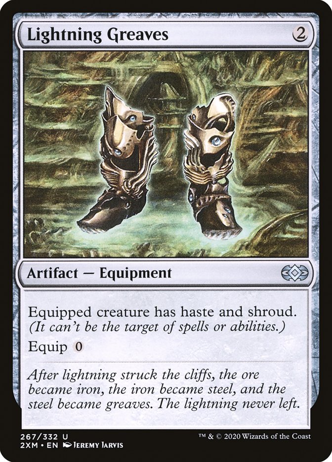Lightning Greaves [Double Masters] | Game Master's Emporium (The New GME)