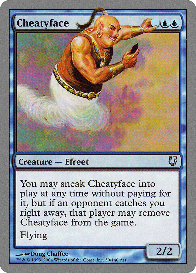 Cheatyface [Unhinged] | Game Master's Emporium (The New GME)