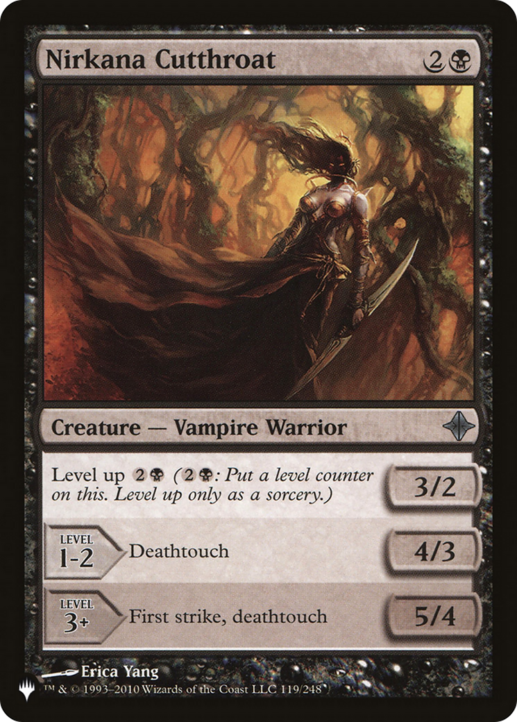 Nirkana Cutthroat [The List] | Game Master's Emporium (The New GME)