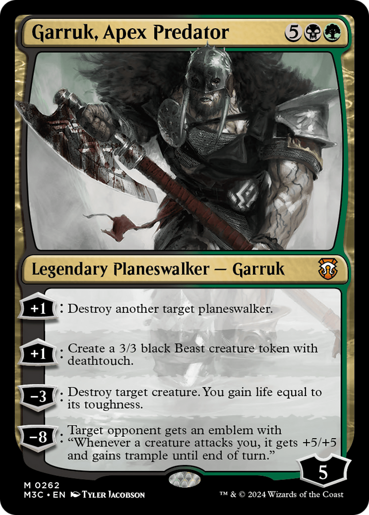 Garruk, Apex Predator [Modern Horizons 3 Commander] | Game Master's Emporium (The New GME)
