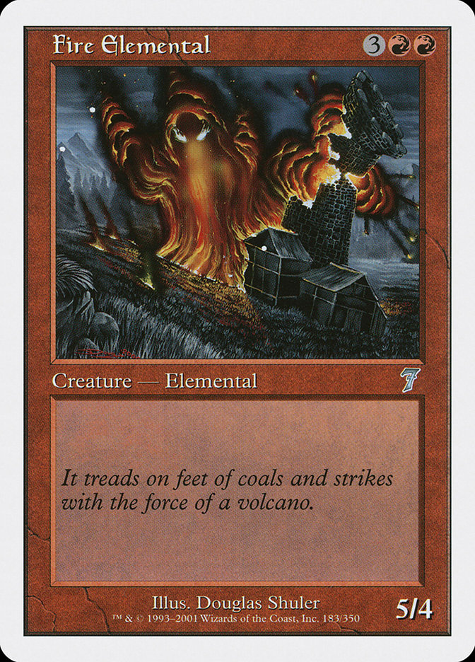Fire Elemental [Seventh Edition] | Game Master's Emporium (The New GME)