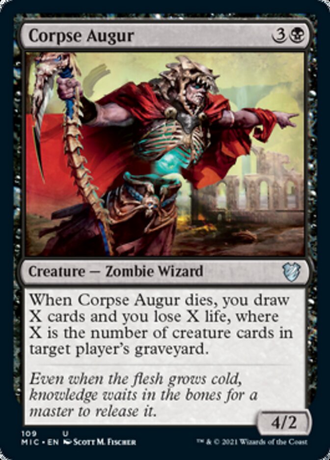 Corpse Augur [Innistrad: Midnight Hunt Commander] | Game Master's Emporium (The New GME)