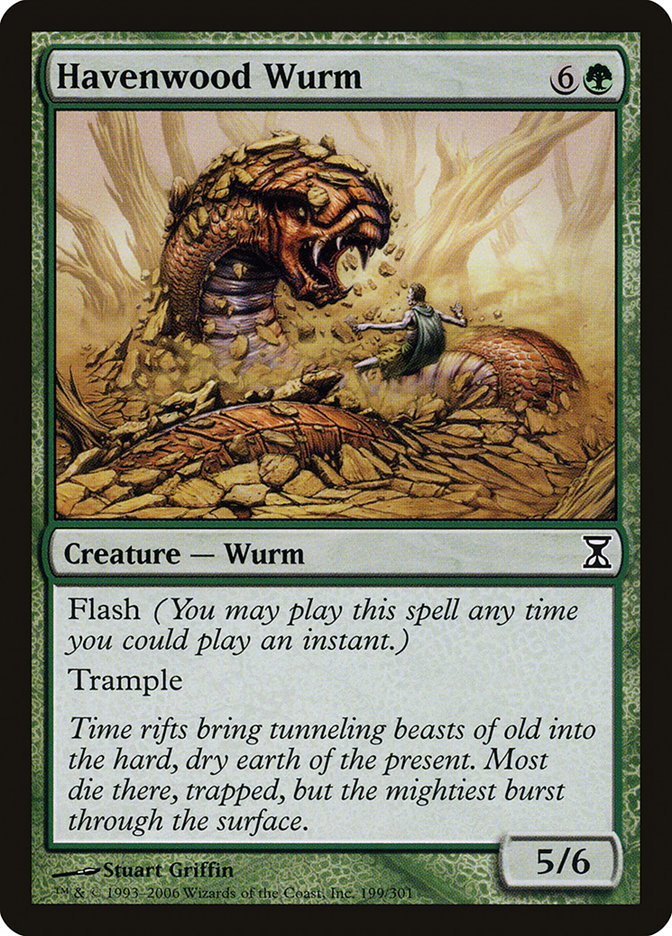 Havenwood Wurm [Time Spiral] | Game Master's Emporium (The New GME)