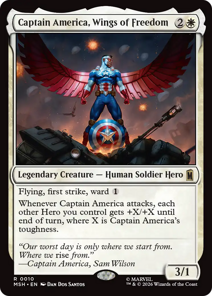 Captain America, Wings of Freedom [Marvel Super Heroes] | Game Master's Emporium (The New GME)