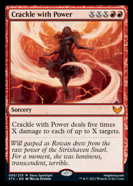 Crackle with Power [Strixhaven: School of Mages] | Game Master's Emporium (The New GME)