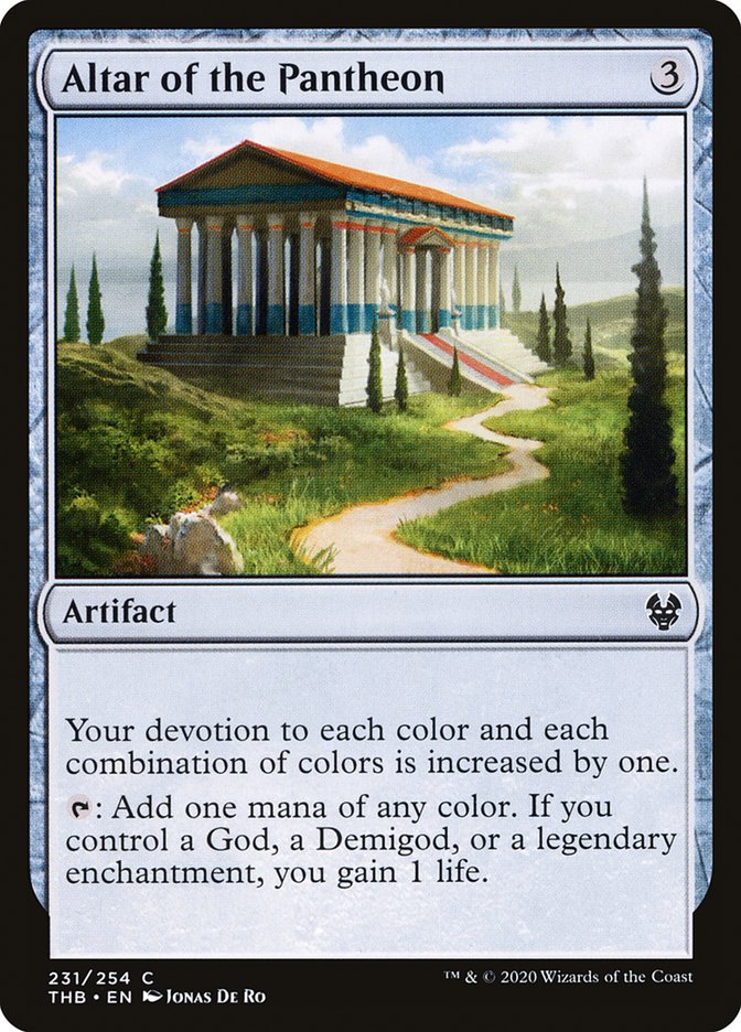 Altar of the Pantheon [Theros Beyond Death] | Game Master's Emporium (The New GME)
