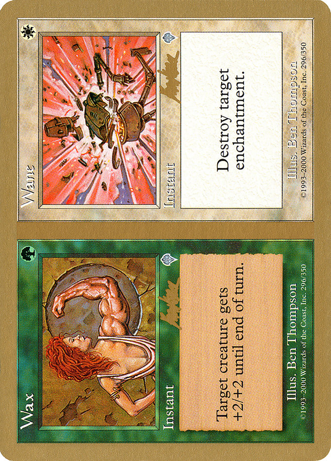 Wax // Wane (Brian Kibler) [World Championship Decks 2002] | Game Master's Emporium (The New GME)