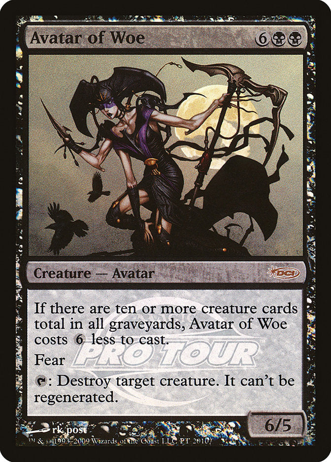 Avatar of Woe (Pro Tour) [Pro Tour Promos] | Game Master's Emporium (The New GME)