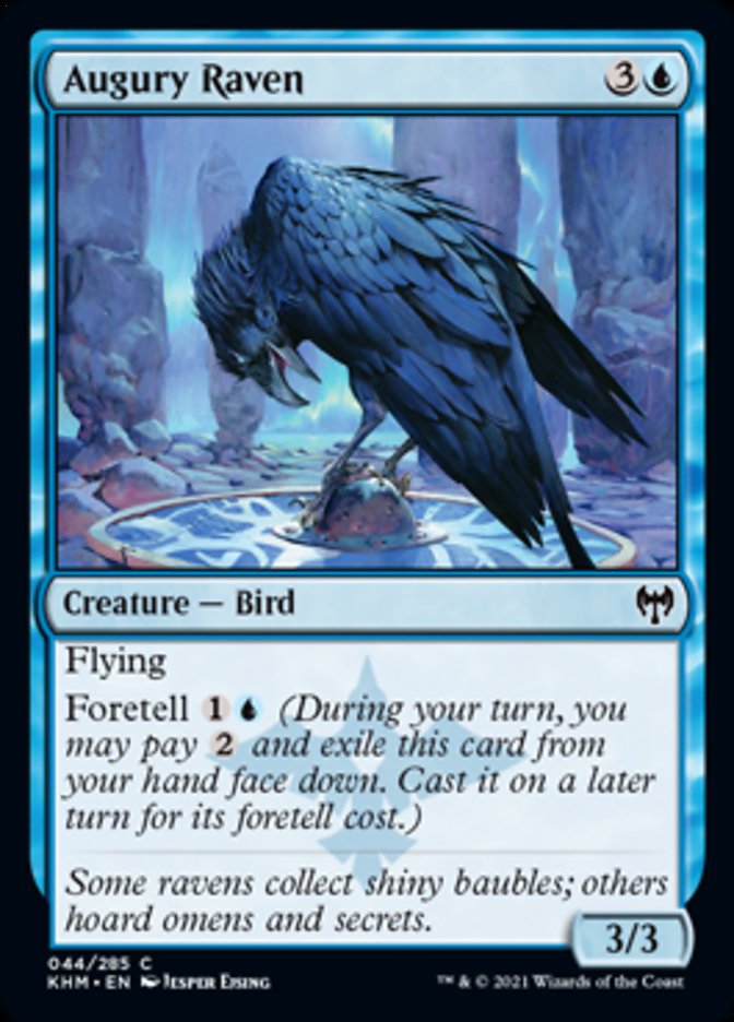 Augury Raven [Kaldheim] | Game Master's Emporium (The New GME)