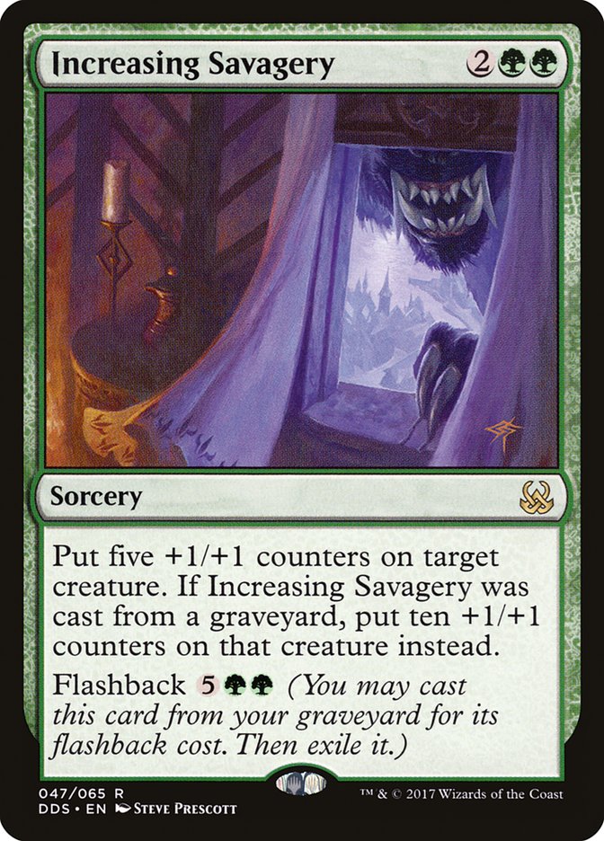Increasing Savagery [Duel Decks: Mind vs. Might] | Game Master's Emporium (The New GME)