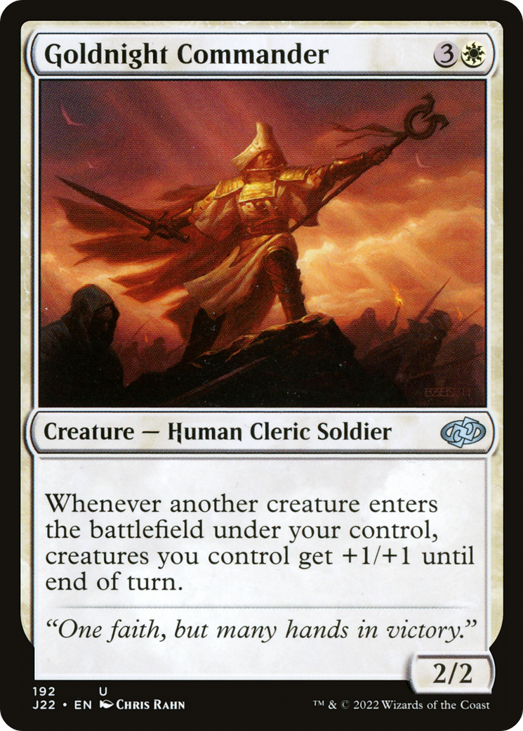 Goldnight Commander [Jumpstart 2022] | Game Master's Emporium (The New GME)