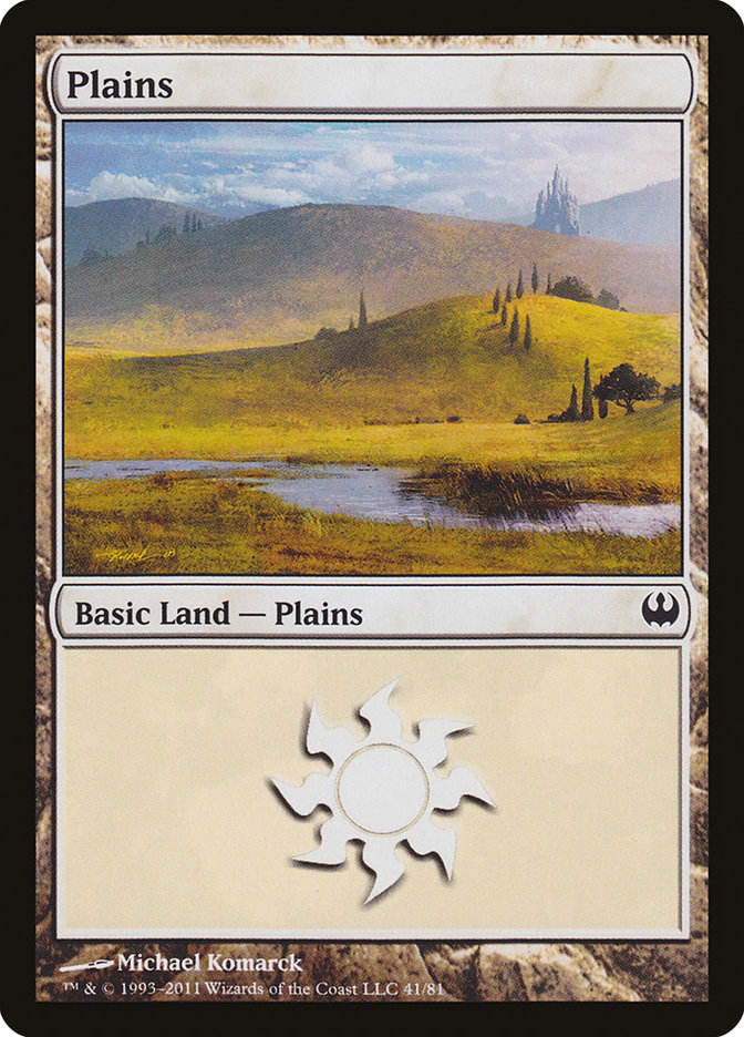 Plains (41) [Duel Decks: Knights vs. Dragons] | Game Master's Emporium (The New GME)