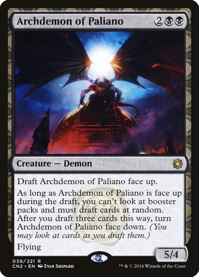 Archdemon of Paliano [Conspiracy: Take the Crown] | Game Master's Emporium (The New GME)