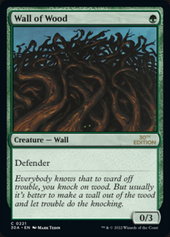 Wall of Wood [30th Anniversary Edition] | Game Master's Emporium (The New GME)