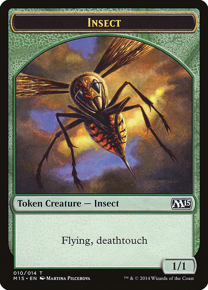 Insect Token [Magic 2015 Tokens] | Game Master's Emporium (The New GME)