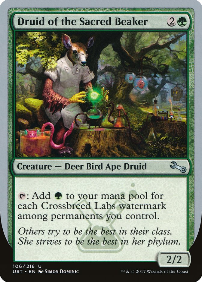 Druid of the Sacred Beaker [Unstable] | Game Master's Emporium (The New GME)