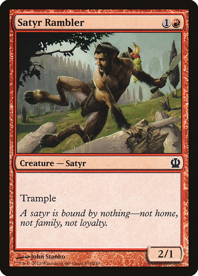 Satyr Rambler [Theros] | Game Master's Emporium (The New GME)