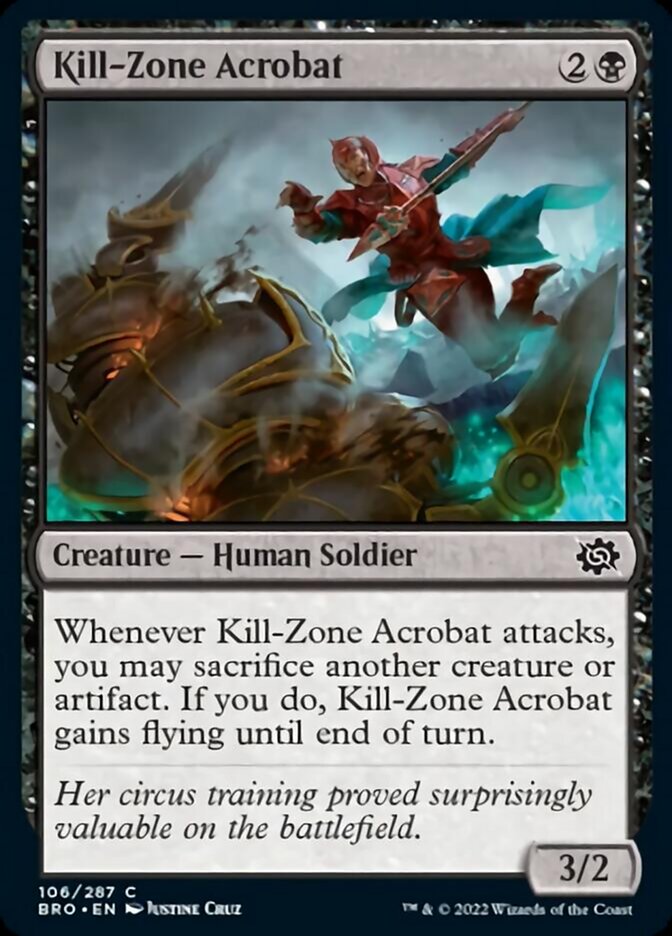 Kill-Zone Acrobat [The Brothers' War] | Game Master's Emporium (The New GME)