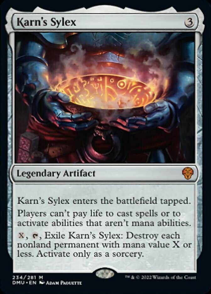 Karn's Sylex [Dominaria United] | Game Master's Emporium (The New GME)