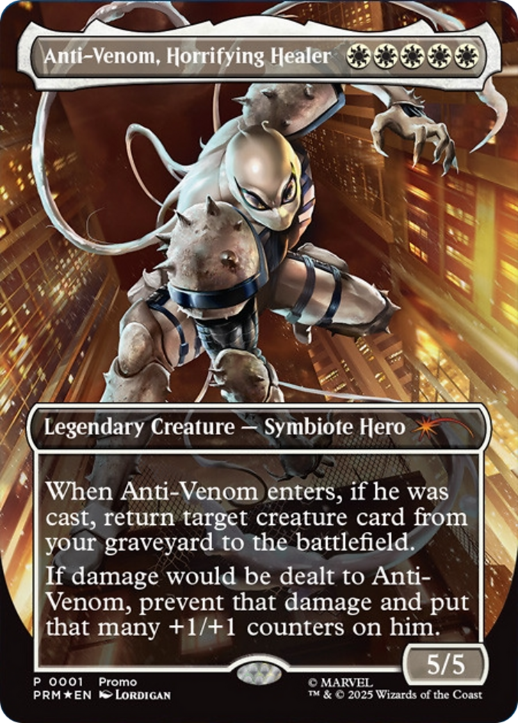 Anti-Venom, Horrifying Healer (Borderless) [Media Promos] | Game Master's Emporium (The New GME)