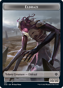 Eldrazi // Soldier Double-Sided Token [Starter Commander Decks] | Game Master's Emporium (The New GME)