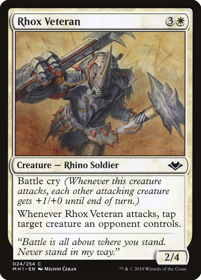 Rhox Veteran [Modern Horizons] | Game Master's Emporium (The New GME)