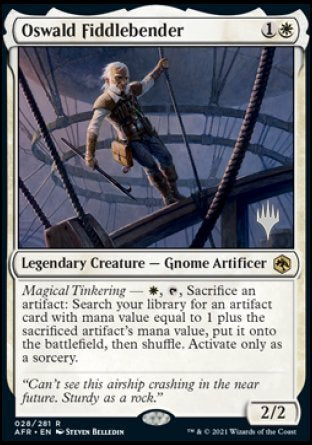 Oswald Fiddlebender (Promo Pack) [Dungeons & Dragons: Adventures in the Forgotten Realms Promos] | Game Master's Emporium (The New GME)