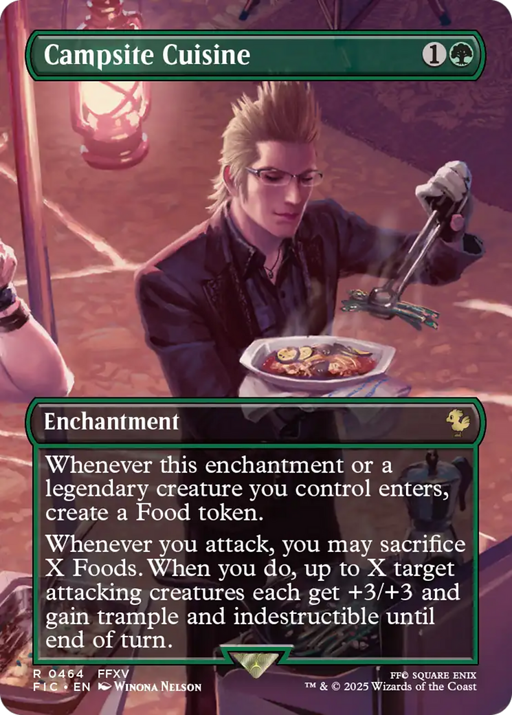 Campsite Cuisine (Borderless) [FINAL FANTASY Commander] | Game Master's Emporium (The New GME)