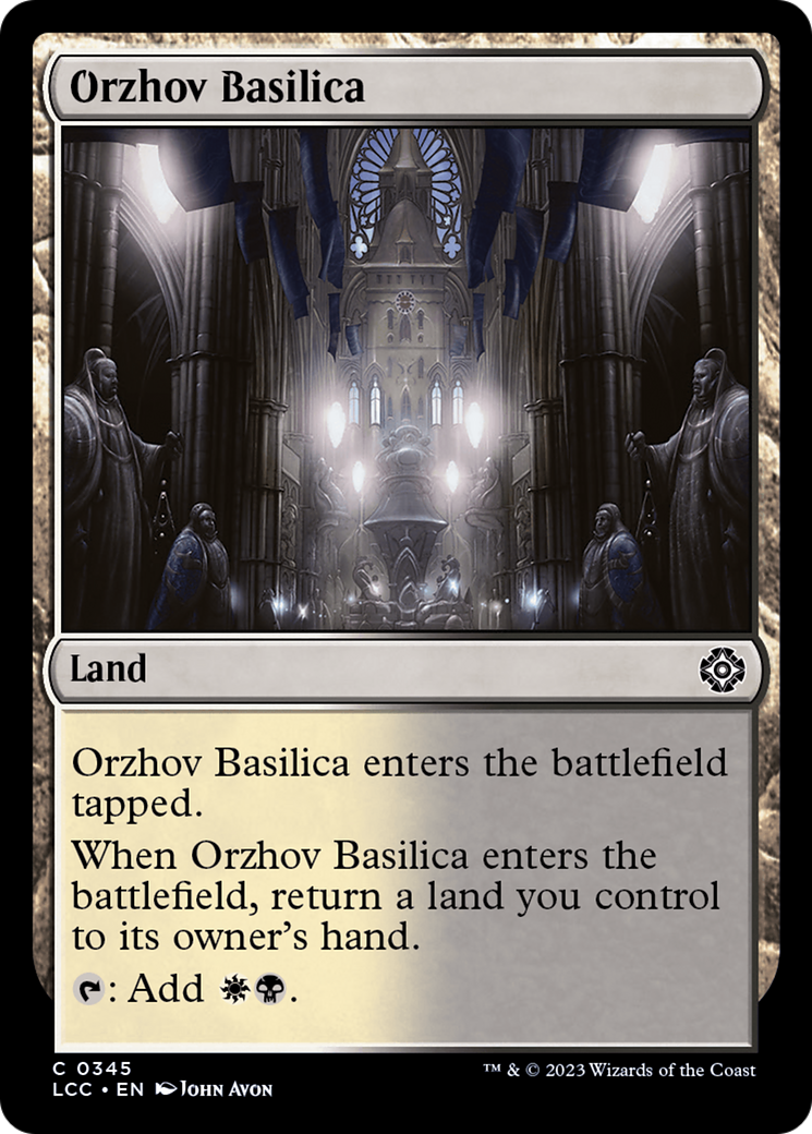 Orzhov Basilica [The Lost Caverns of Ixalan Commander] | Game Master's Emporium (The New GME)